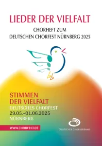 Cover des Chorhefts „Lieder der Vielfalt“
