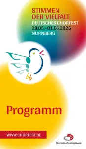 Cover Chorfest-Programmbuch